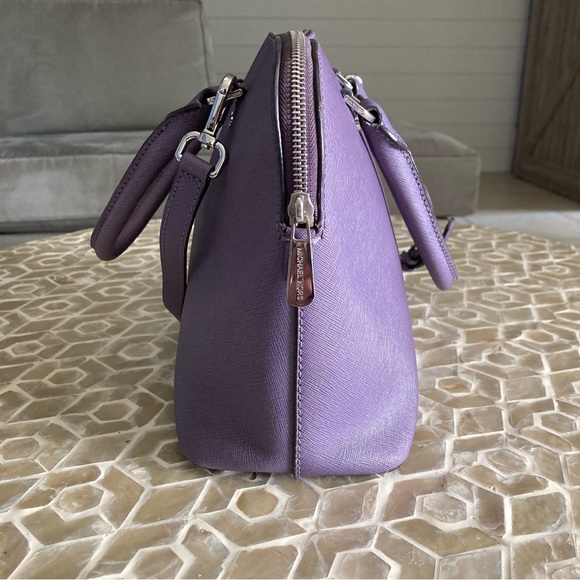 Michael Kors Cindy Satchel in lilac - Picture 4 of 14